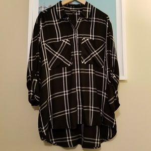 Express button down top